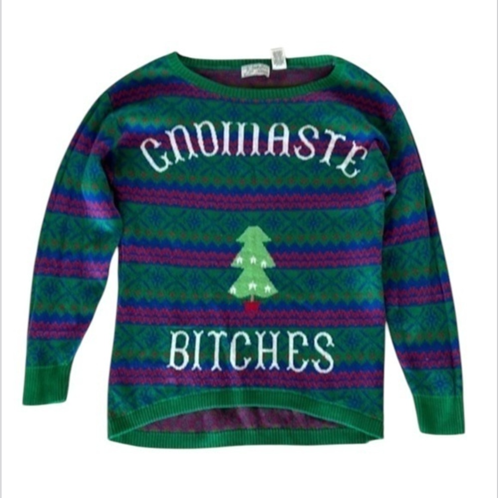 Isabellas closet size large ugly christmas sweater naughty xmas